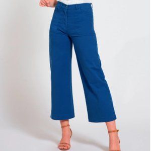 Loup Simone Royal Wide Leg Jeans, Size Large